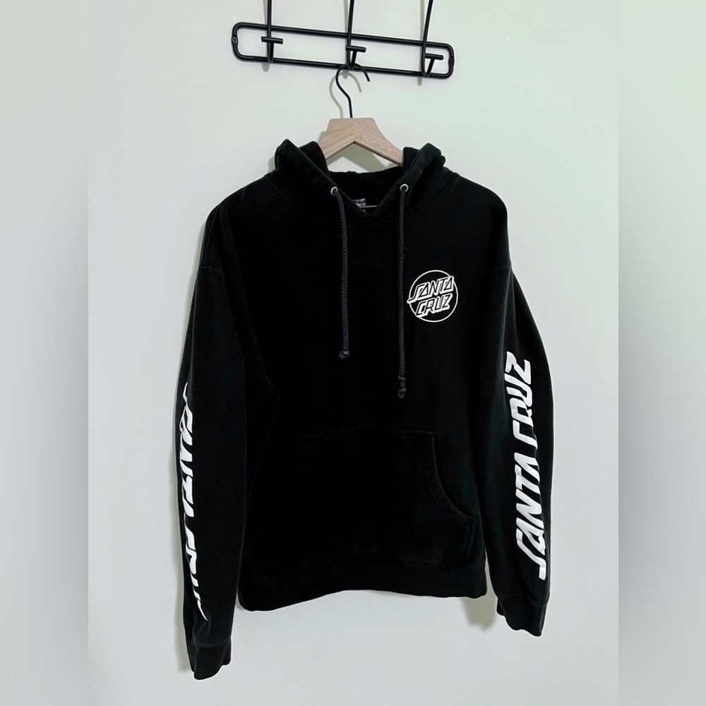 Santa Cruz Black Hoodie